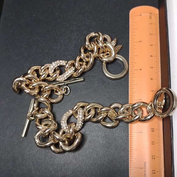 Lot Of 2 Victoria's Secret Heavy Chain Bracelets - Picture 8 of 8